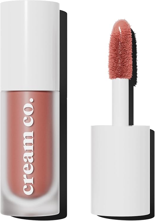 Cream Co. Allık Ruj Göz Farı Glow Tint Soft Mocha, Nemlendirici Makyaj, 504 Nude, Hyaluronik Asit Peptit