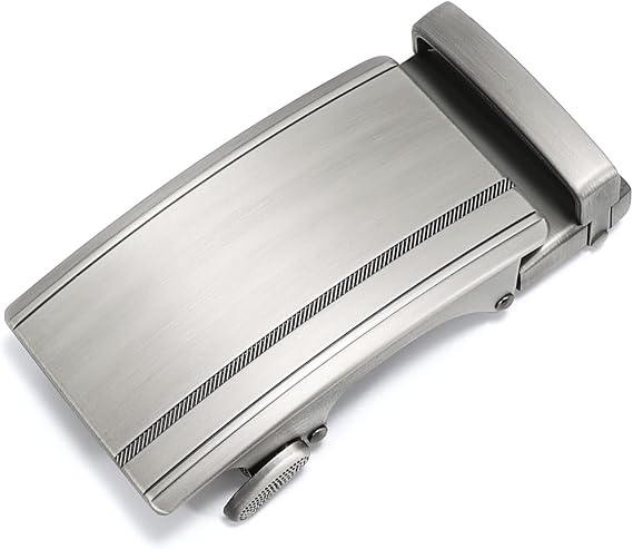 JASGOOD Men Ratchet Buckle Only Replacement Click Leather Buckle