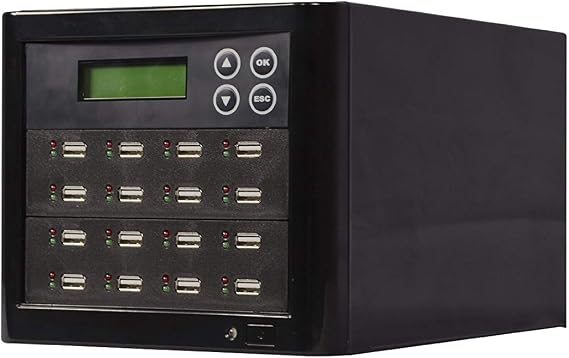 BestDuplicator Premium-M Series - 15 Target (1 to 15) USB Duplicator/Multiple Flash USB Card Copier