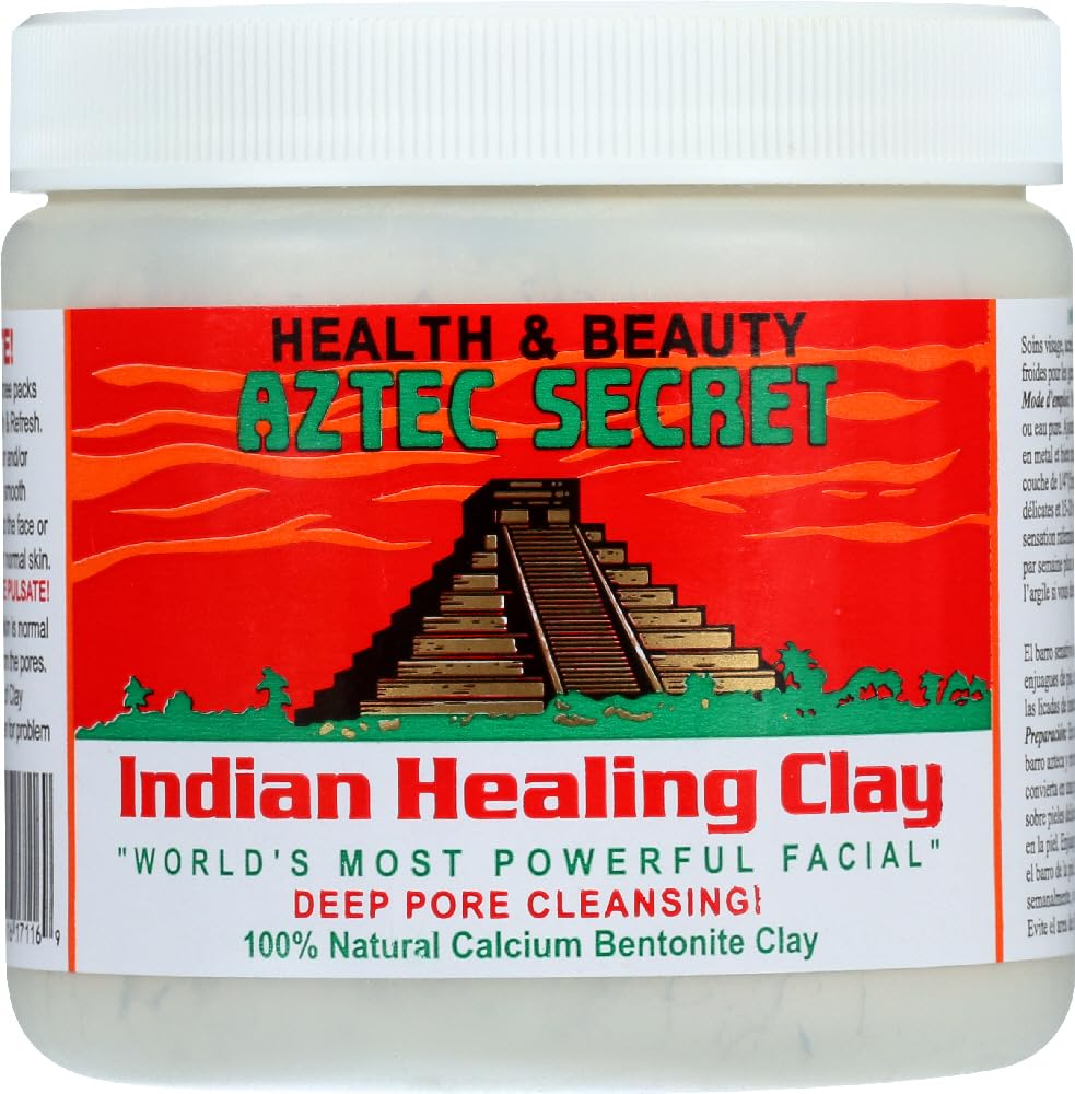 Aztec Secret HRzZqQ Indian Healing Clay Deep Pore Cleansing, 1 Pound 5 Pack