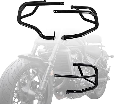 Motorcycle Engine Guard Crash Bar Stainless Steel for Honda Rebel 1100 CMX1100 2021 2022 2023 2024 2025 2026 Highway Bar Bumper Side Protection
