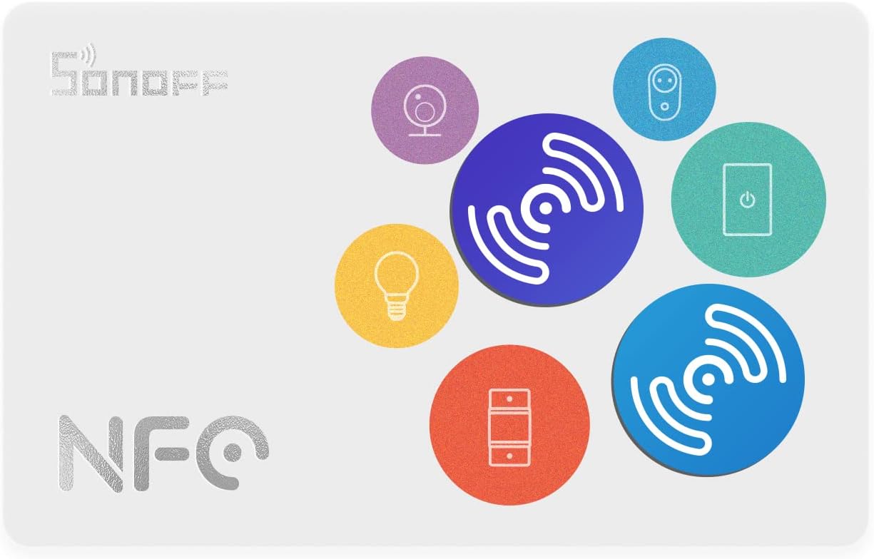 Sonoff | Smart NFC Tag Portable Waterproof PVC Cards