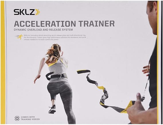 SKLZ Acceleration Trainer Release Resistance Training Belt, Black