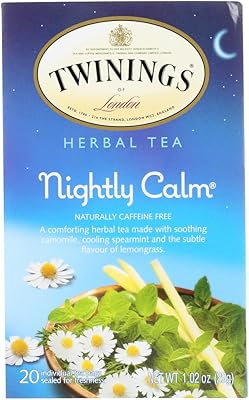 Twinings Herbal Bedtime Blend Tea 20 Bag -Pack of 6
