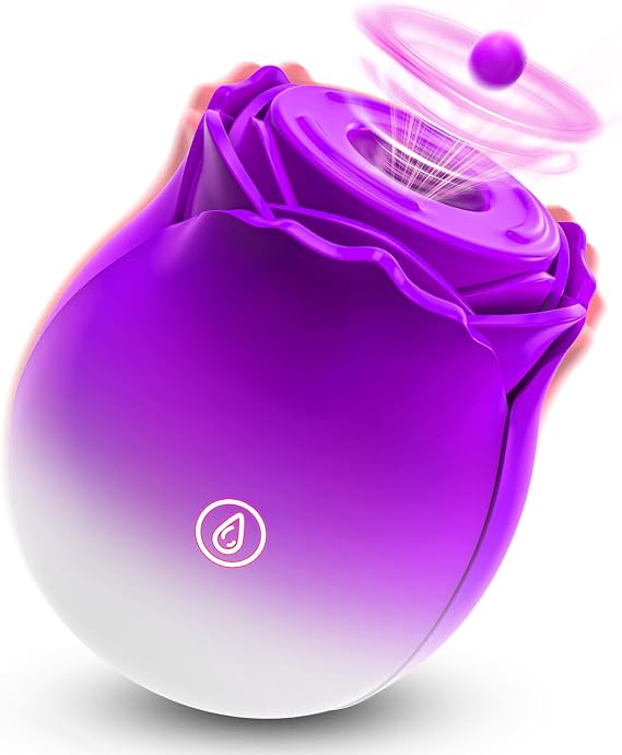 2026 Rose Adult Tool for Women Flower Vibration Tool FG8A,Lavender