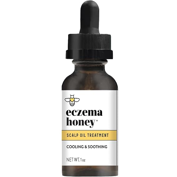 ECZEMA HONEY Soothing Scalp Oil, Daily Itchy Scalp Relief Serum (1 Oz)