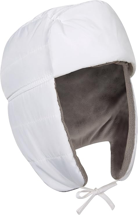 Mountain Warehouse Meribel Womens Quilted Trapper Hat White