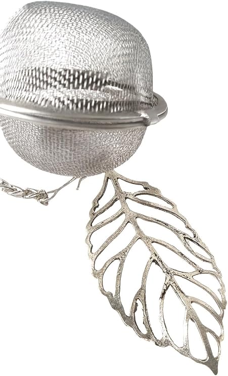 Leaf Shaped Tea Infuser Ball for Brewing Loose Herbal Teas