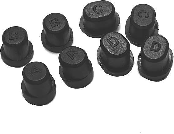 Suspension Arm Bushings,144001.1267 Parts for Wltoys 144001 124019 124018 124017 124016 144010 144002 RC Car Parts,Front and Rear Lower Swing Arm Bushings.8pcs