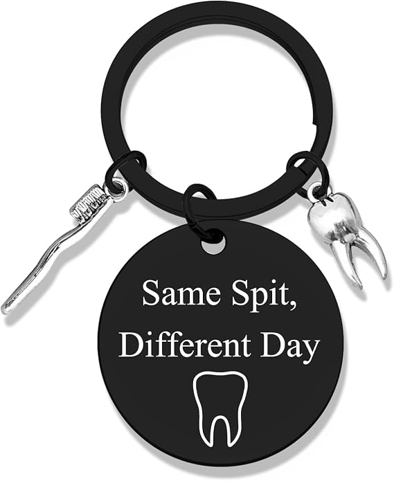 Dentist Gifts for Women Dental Hygienist Student Gifts Dental Assistant Gift Funny Dentist Keychain Dental Hygienist Gifts Dentist Jewelry Dentist Graduation Gift Orthodontist Office Gift