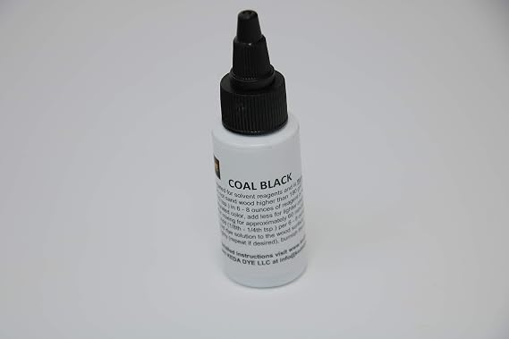 Keda Alcohol Dye - Coal Black Liquid Dye 1 Oz Bottle
