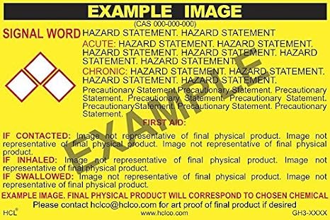Indium GHS Label - 2" x 3" (Pack of 25)