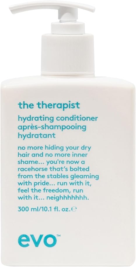 Evo The Therapist Hydrating Conditioner for Dry & Colour-Treated Hair - Frizz Control, Moisturises & Strengthens