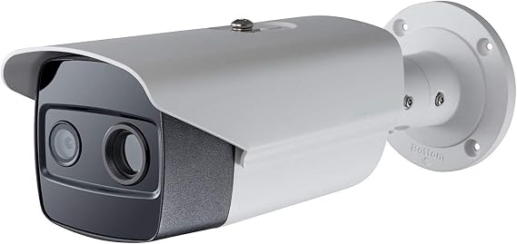 2MP Duel Lens Module, Thermal and Optical Network Bullet Camera with Built-in GPU, Support Intelligent Behavior Analysis Algorithm, High Sensitivity Sensor, Compatible with Hikvision DS-2TD2617-3/V1
