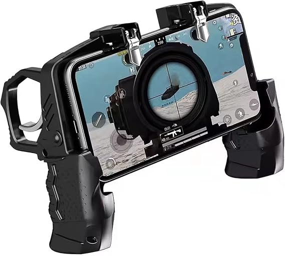 Ergonomic Phone Game Handle PubG Trigger Button compatible with Forzacase 4.7’’-6.5’’ Phones - FC685