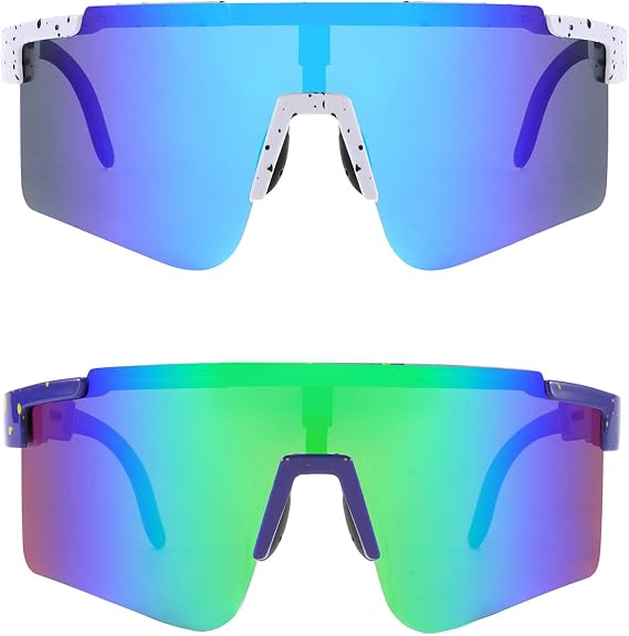 Sports Fan Sunglasses, Oversized Sports Sunglasses, UV400 Protection Sports Sunglasses
