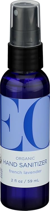 Hand Sanitizing Spray Organic Lavender EO 2 oz Liquid