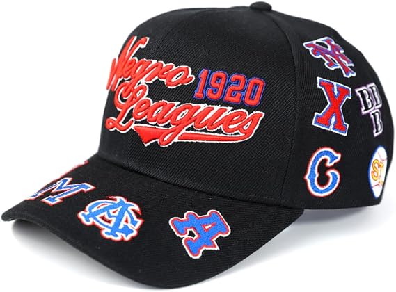Big Boy Negro League Baseball Commemorative S43 Mens Cap [Black - Adjustable] - ID#5183