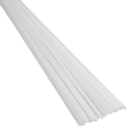 Polyvance Natural High Density Polyethylene (HDPE) Plastic Welding Rods, 1/8 in. Dia., 1 lb., for Canoes, Kayaks, Dirt Bike Fenders and Gas Tanks, Agrucultural Water Tanks, Radiator Overflow Tanks