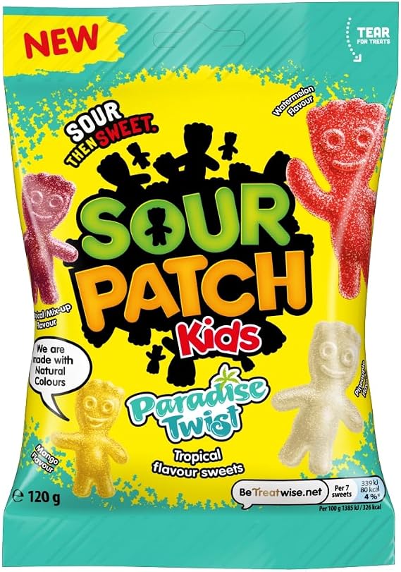 Sour Patch Kids Tropical 120g