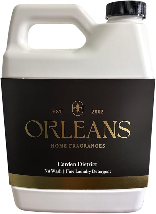 Orleans Home Fragrances Nu Wash Fine Laundry Detergent - Garden District 32 Fl oz