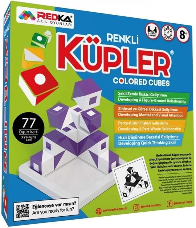 Redka Renkli Küpler (Q-Bitz)