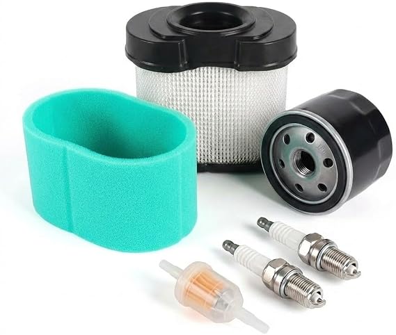 Z246 MZ61 Air Filter Oil Filter Tune Up Kit for Husqvarna Z246I RZ46I MZ6128 RZ4222F YTH26V54 YTH22V42LS 2348LS 2246LS Z4824 Mower Lawn Tractors