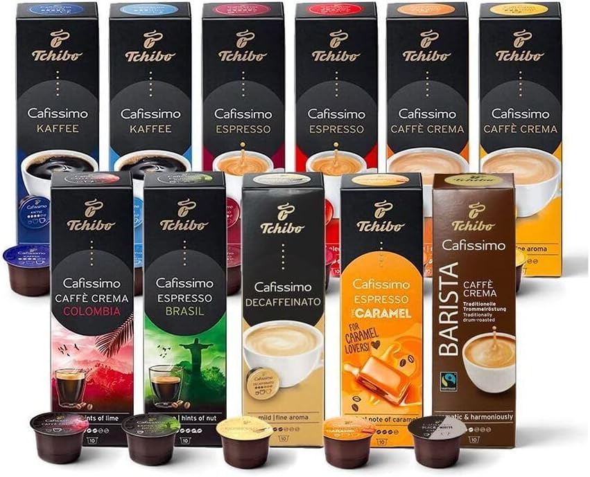 Cafissimo Tasting Set 110 Different Types (11x10 Capsule Coffee) ST