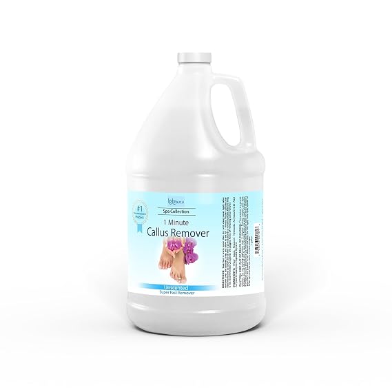 BeBeauty 1 Minute Callus Softener Gel, Unscented 1 Gallon