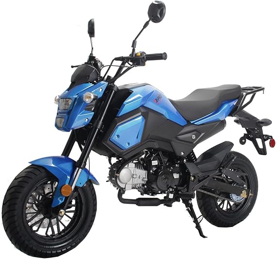 X-PRO 125cc Motorcycle Bike Dirt Bike 125cc Gas Motorcycle Bike Street Bike Adults Dirt Bike Dirtbike,Blue