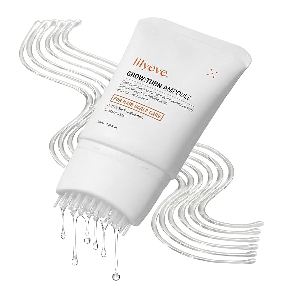 lilyeve GROWTURN Exosome Hair Growth Serum with Built-In Brush, 3.38 fl oz