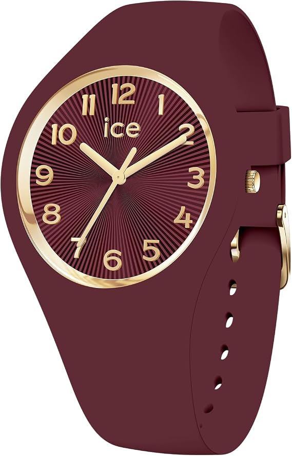 ICE-WATCH - ICE Champagne Cherry - Women's Watch with Silicon Strap - 025255 (Small 37)