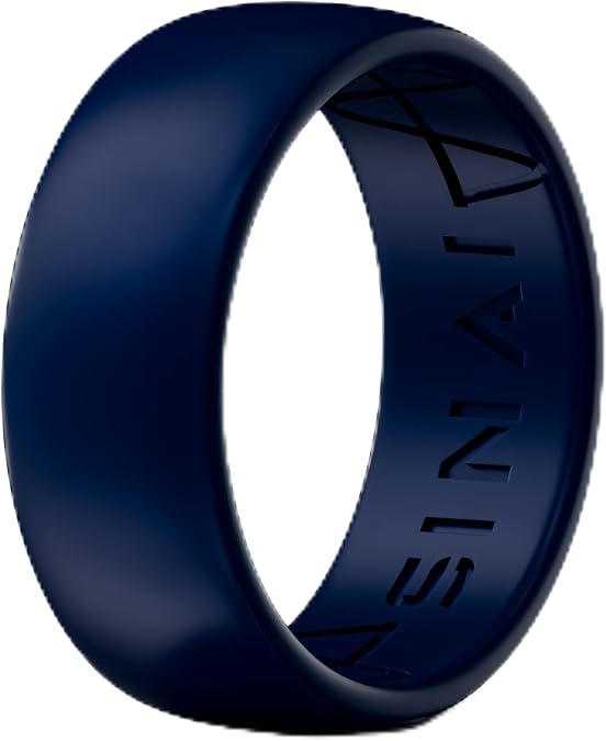 Premium Silicone Wedding Rings - Single Pack