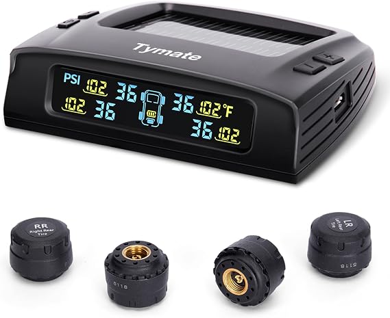 Tymate TM2 RV Tire Pressure Monitoring System, TPMS Set of 4 Sensors