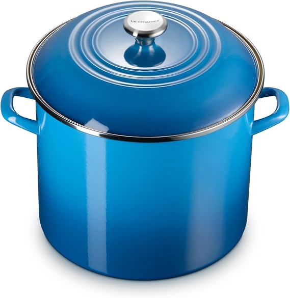 Le Creuset Enamel on Steel Traditional Stockpot, 16 qt., Marseille