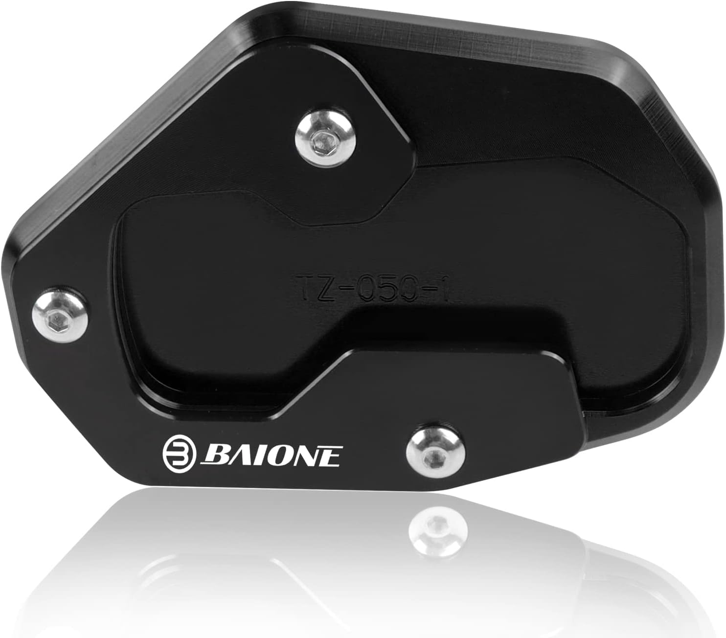 BAIONE Kickstand Extension Pad Compatible with Harley Pan America 1250 1250S RA 1250 2021 2022 Motorcycle Side Stand Foot Enlarger Plate Extender