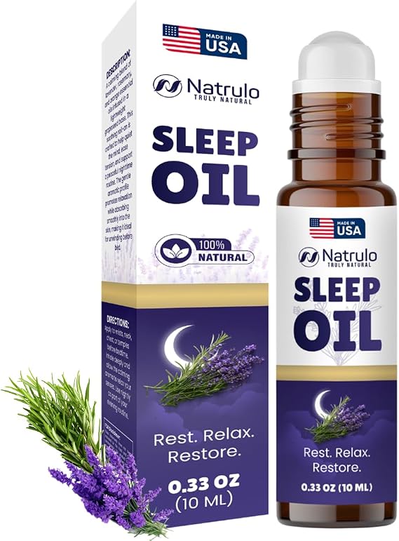 Sleep Oil Roll On Lavender Essential Oil Roll On for Relaxation & Calm