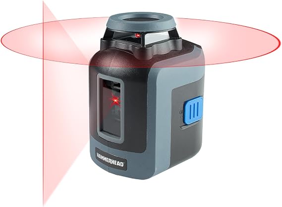 Hammerhead Self-Leveling 360-Degree Cross Line Laser - HLCL360