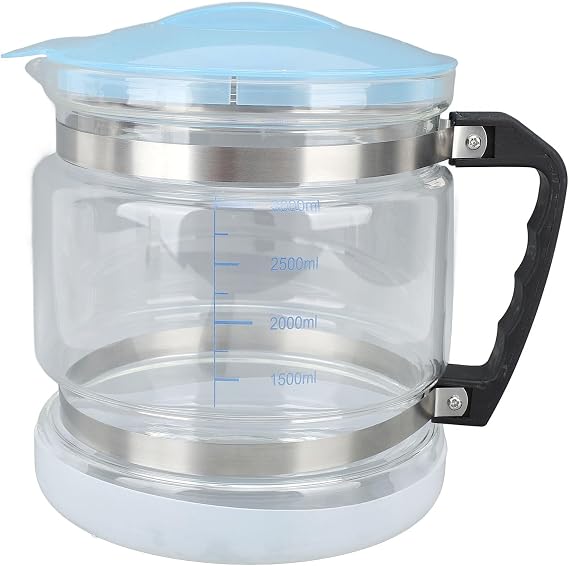 4l Distiller Water Container, Glass Multipurpose Filtered Water Pitchers 1 Gallon Glass Pitcher for Home Drinking Beauty and Skincare