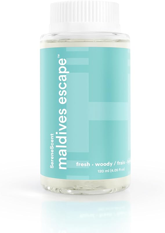 Homedics SereneScent Waterless Diffuser Oil Refill Maldives Escape (120ml)