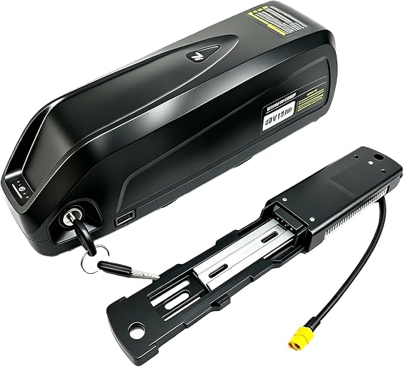 48V Ebike Battery,13Ah/15Ah/20Ah, 30A BMS,Lithium Battery with Power Light,USB Port,Safe Lock, XT60 Connector, Battery Base, for 200W-1500W Electric Dirt/Mountain Bike(48V13AH UL Certificated)