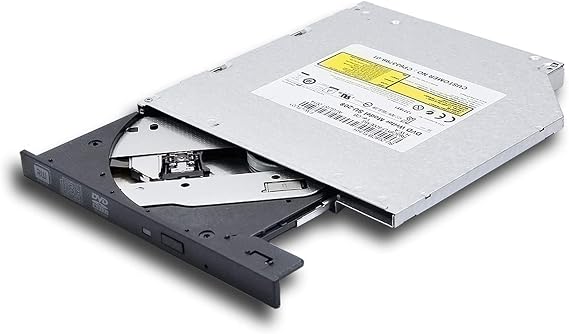 Dual Layer 8X DVD+-RW DL DVD-RAM Writer 24X CD-RW Burner, Model SU-208 SU-208GB 208BB 208AB 208FB 208CB, Laptop Internal CD DVD Player 9.5mm Slim Tray-Loading SATA Optical Drive Replacement