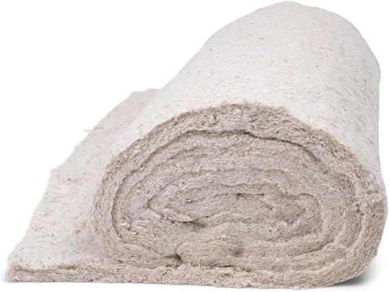 AK TRADING CO. 27 inch Premium Cotton Upholstery Batting for Quilts & Upholstery Projects - Consistent, Clean, and Easy to Layer - 1 Yard