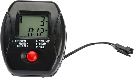 Stepper Counter Abdominal Wheel LCD Display Monitor Stepper Exercise Bike Step Machine Durable Stepper Counter Monitor Waist Machine Fitness Equipment
