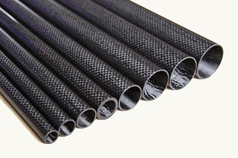 1pcs Abesterxox 3K Carbon Fiber Tube ID 4mm x OD 6mm x 1000mm Glossy Surface Pipe Roll