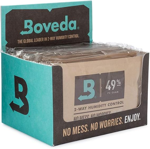 Boveda Retail Cube Humidifier/Dehumidifier, 60gm, 12-Pack