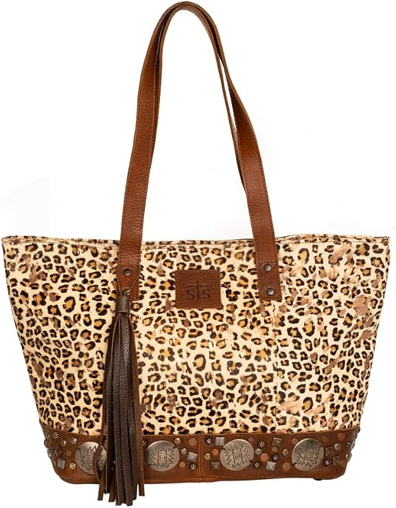 Classic Leopard Print Tote - STS Ranchwear
