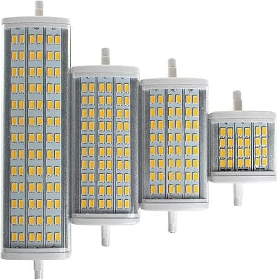 R7S Led Light 78mm 118mm 135mm 189mm 15W 20W 25W 30W RX7S Tube Light J78 J118 J135 J189 Halogen lamp AC85-265V (Color : Warm White, Size : 78mm 15w)