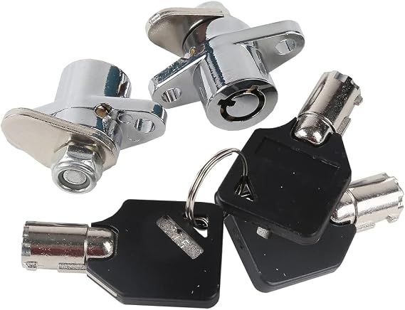 XFMT Motorcycles Black Hard Saddlebags Saddle Bags Lock with Key Compatible with Harley Davidson Road Glide King 1993-2013
