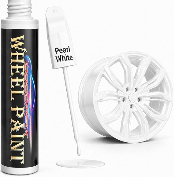 Pearl White Car Paint Touch Up, Auto Pearl White Touch Up Paint Pen, Two-In-One Car Scratch Repair, Car Scratch Remover for Deep Damages, Special-Purpose Car Paint